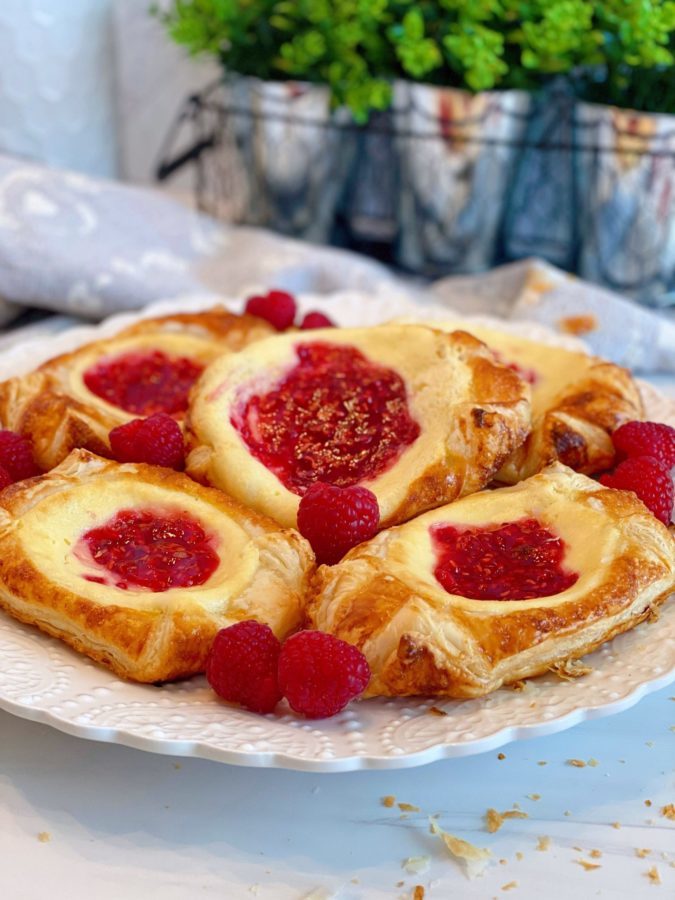 Raspberry Cream Cheese Puff Pastry Danish Norine S Nest