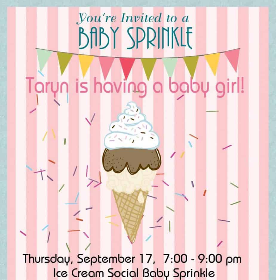 Ice Cream Social Baby Shower | Norine's Nest