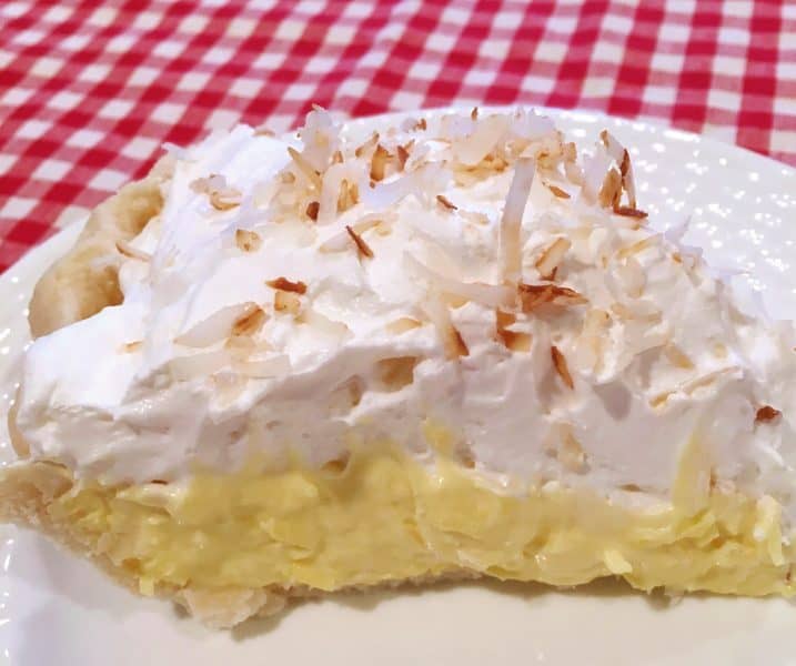 Single Slice Coconut Cream Pie | Norine's Nest