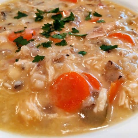 Creamy Chicken And Wild Rice Soup | Norine's Nest