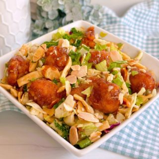 General Tso's Chicken Asian Salad.