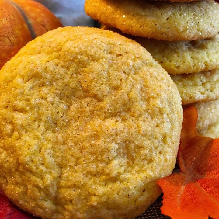 Pumpkin Sugar Cookies | Norine's Nest