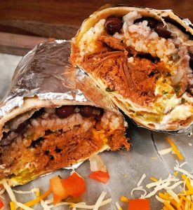 Beef Barbacoa Burrito