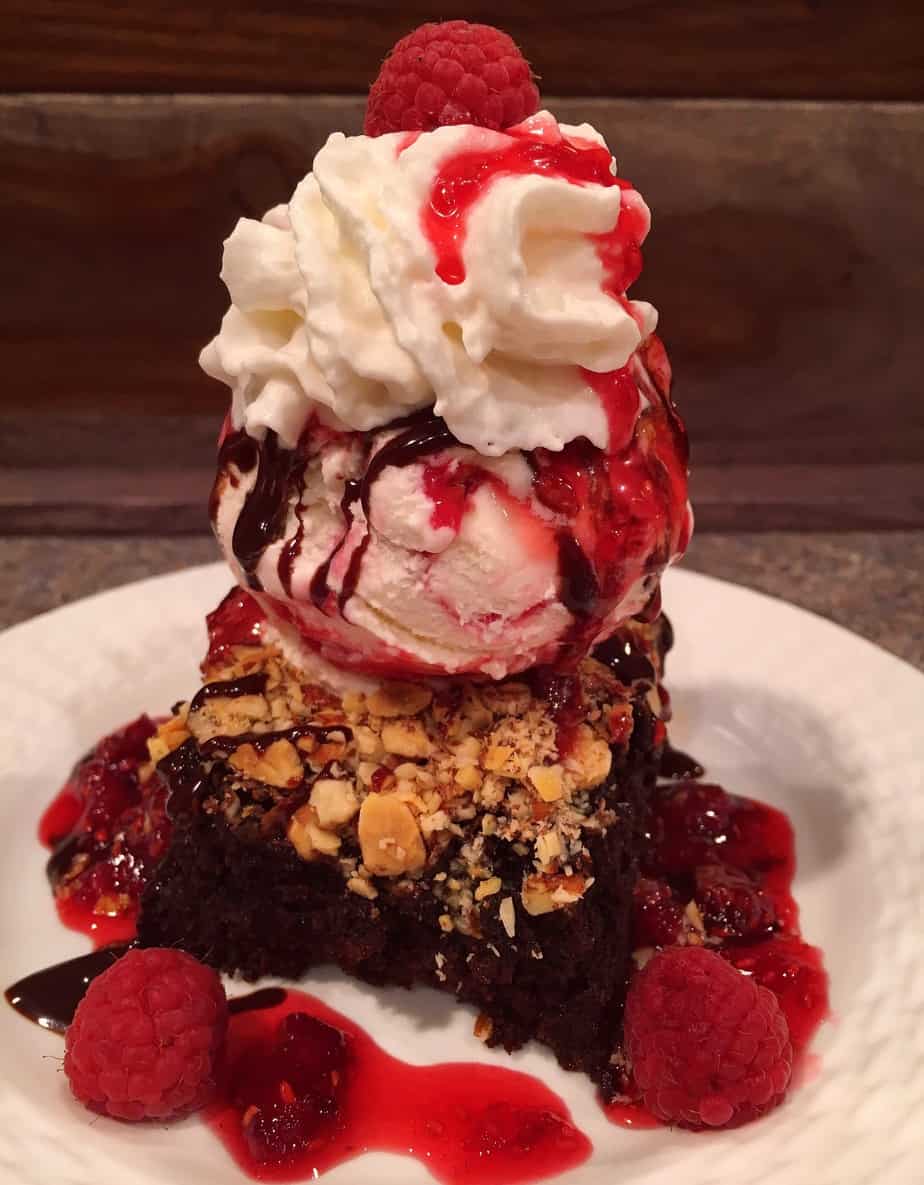 Raspberry Brownie Sundae Norines Nest