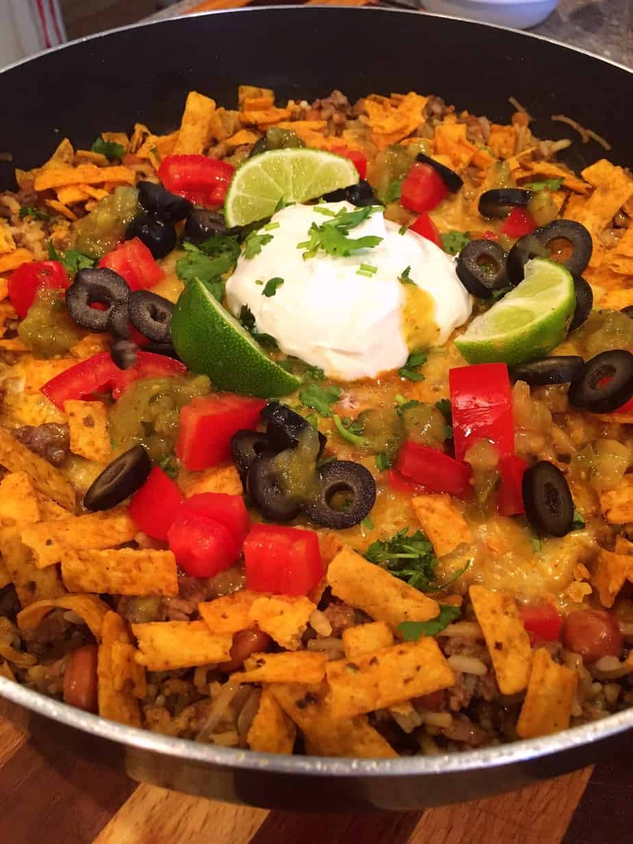 Hamburger Mexican Skillet Dinner | Norine's Nest