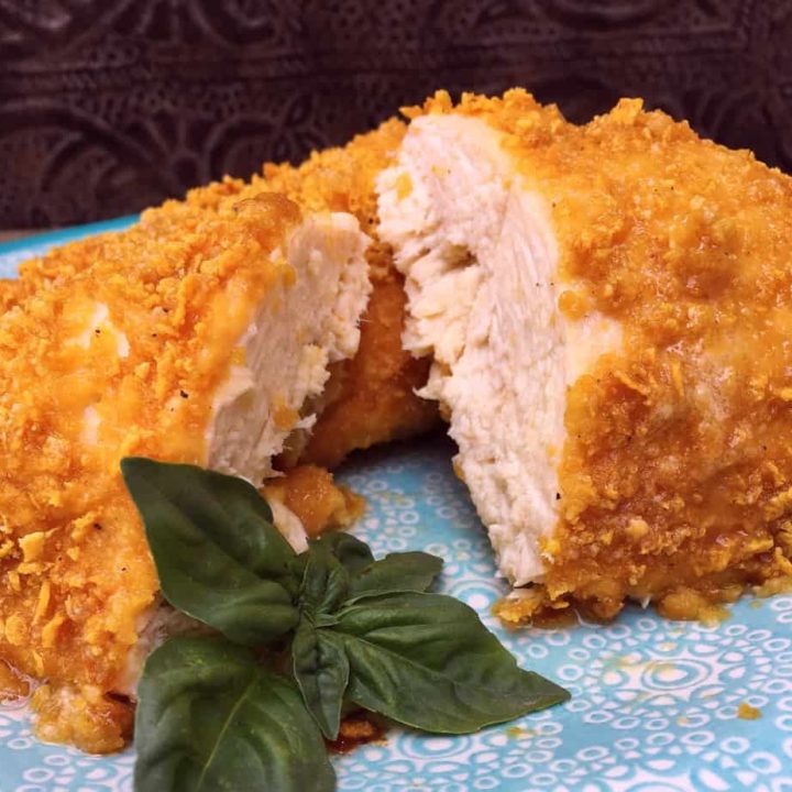 Crispy Parmesan Oven Fried Chicken