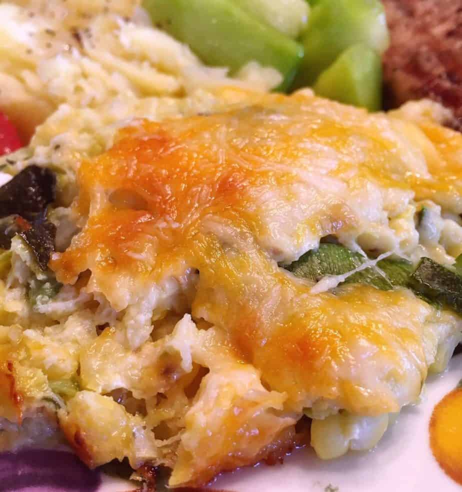 Green and Gold Squash Casserole | Norine's Nest