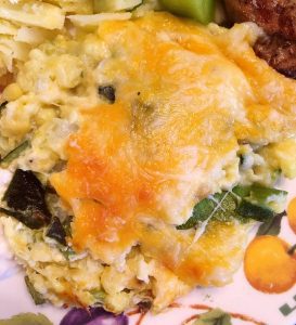 Green & Gold Casserole with Squash