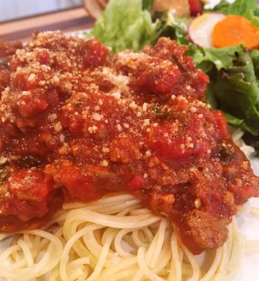 Spaghetti Sauce With Ground Beef | Norine's Nest