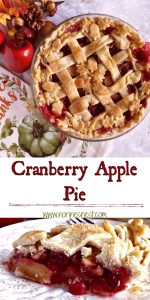 Cranberry Apple Pie Pinterest Image