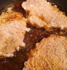 Chicken-Fried Chicken frying