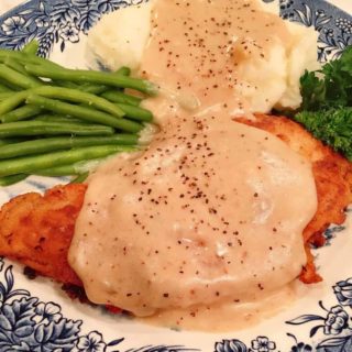 Chicken-Fried Chicken with Country Gravy