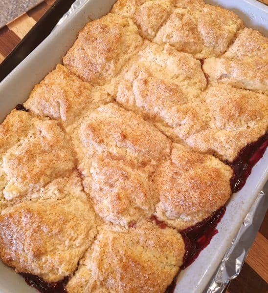 Triple Berry Cobbler 2019-14 | Norine's Nest