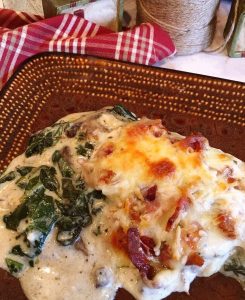 Chicken Florentine Casserole