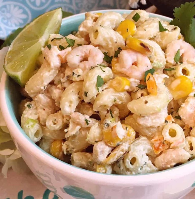 Mexican Seafood Pasta Salad Norines Nest