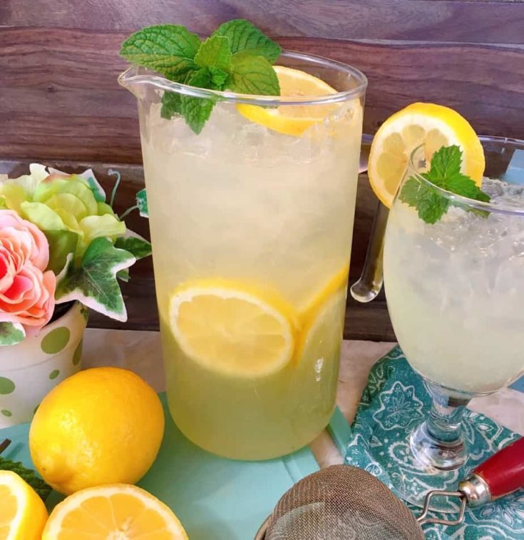 Fresh Homemade Lemonade Recipe Norines Nest