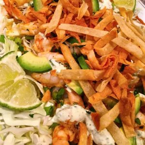 Shrimp Taco Salad