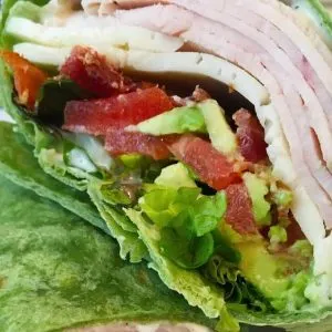 California Club Turkey Wrap