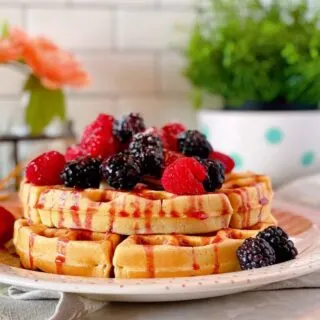 Easy Homemade Belgian Waffle Recipe