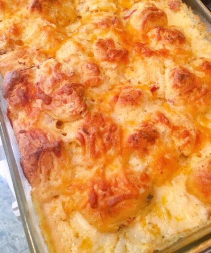 Chicken Bubble Biscuit Bake Casserole | Norine's Nest