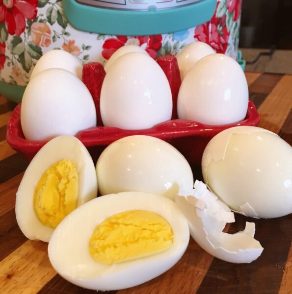 Instant Pot Hard cooked Eggs ~ Stackable Egg Steamer Rack Trivet 