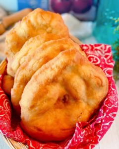 Basket full of Indian Fry Bread