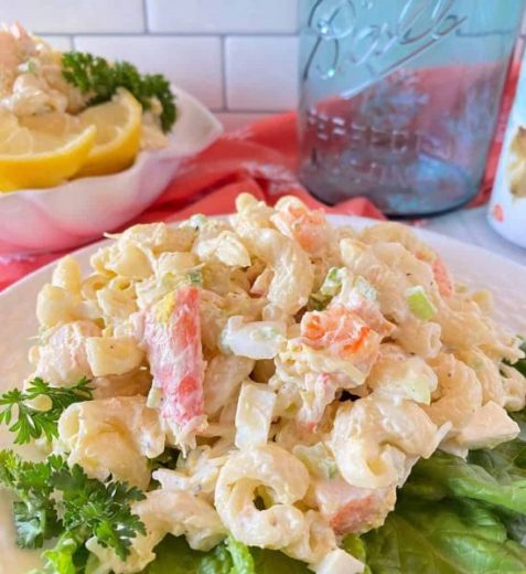 Best Seafood Pasta Salad Recipe | Norine's Nest