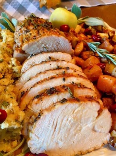 Herb Crusted Boneless Turkey Roast | Norine's Nest