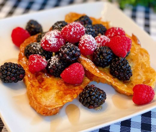 Easy Croissant French Toast | Norine's Nest