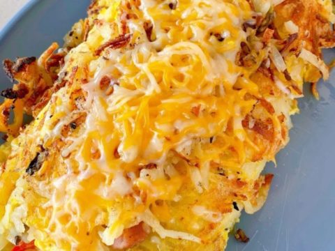 Hash Brown Omelet Skillets Recipe - Lana's Cooking