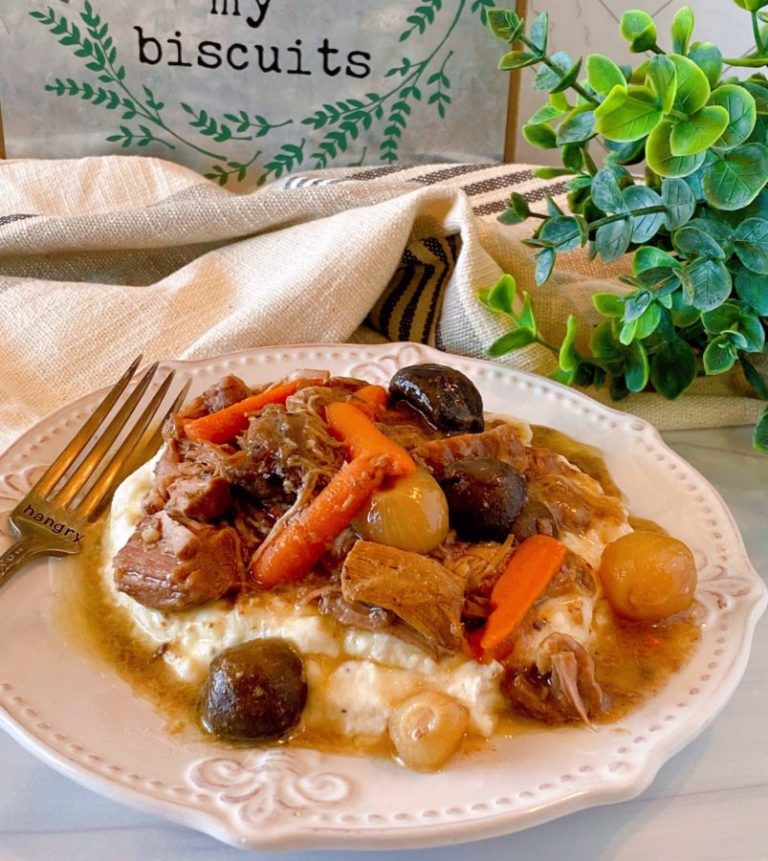 Easy Slow Cooker Beef Burgundy Norine's Nest