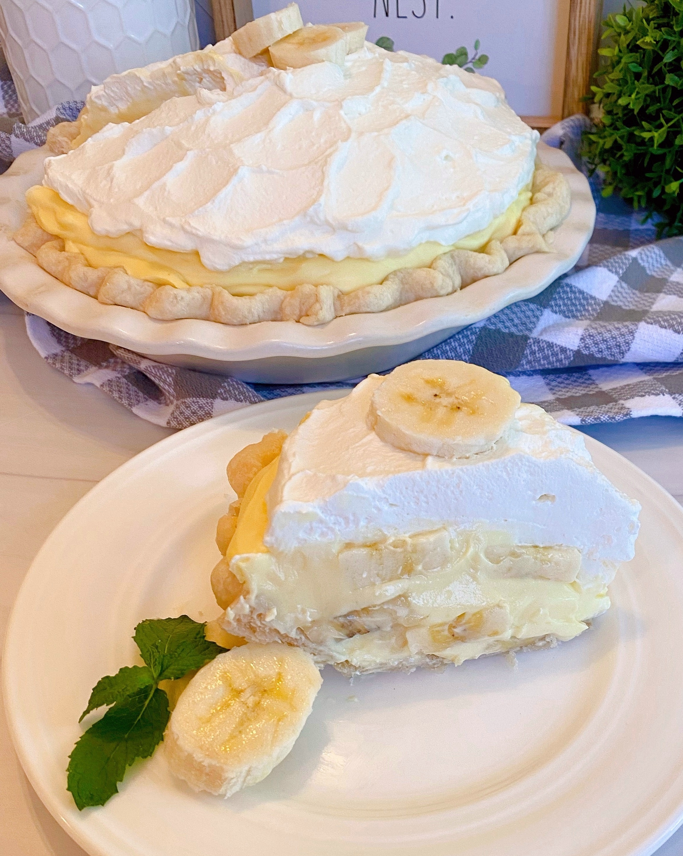 Easy Banana Cream Pie Recipe Norines Nest
