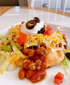 Navajo Fry Bread Tacos.