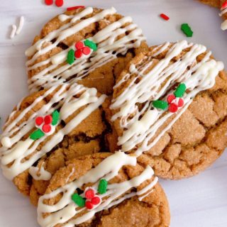 Gingersnap Molasses Cookies from up above.