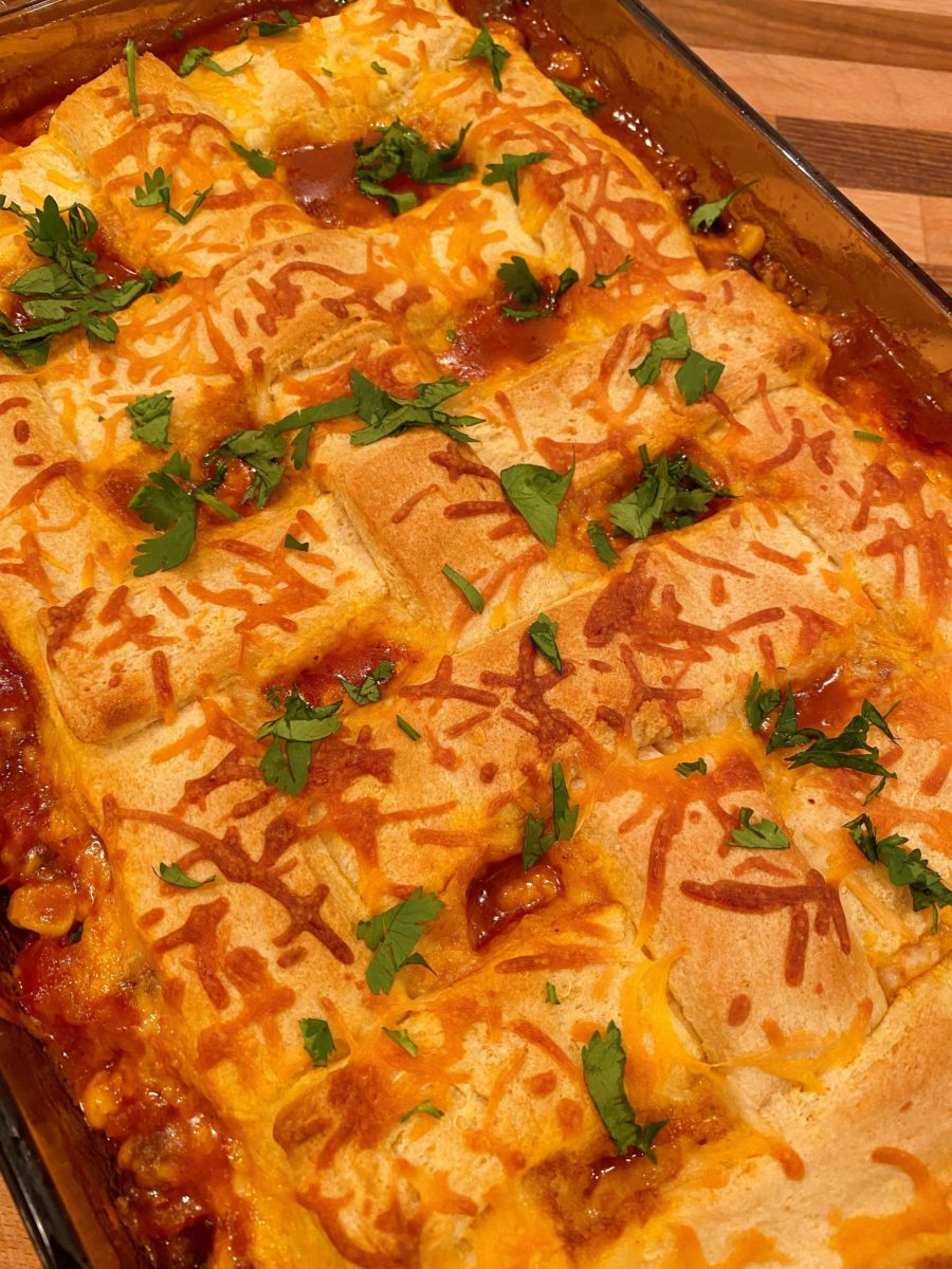 Cornbread Taco Chili Casserole Bake | Norine's Nest